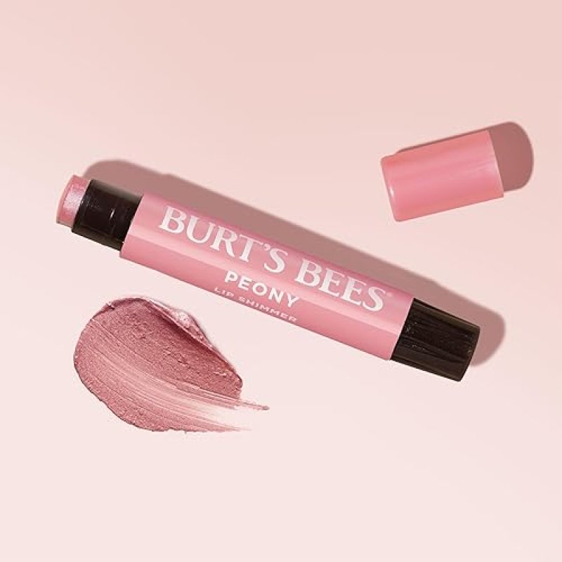 BURTS BEES SHIMMER LIP TINT STOCKING STUFFERS SET, MOISTURIZING FOR ALL DAY HYDRATION WITH NATURAL G