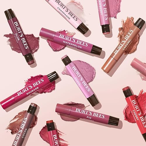 BURTS BEES SHIMMER LIP TINT STOCKING STUFFERS SET, MOISTURIZING FOR ALL DAY HYDRATION WITH NATURAL G