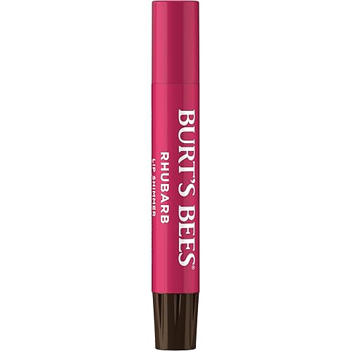 BURTS BEES SHIMMER LIP TINT SET, TINTED LIP BALM STICK, MOISTURIZING FOR ALL DAY HYDRATION WITH NATU