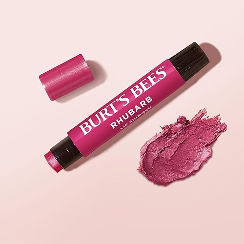 BURTS BEES SHIMMER LIP TINT SET, TINTED LIP BALM STICK, MOISTURIZING FOR ALL DAY HYDRATION WITH NATU