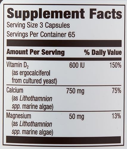 AMAZON ELEMENTS CALCIUM COMPLEX, 195 CAPSULES