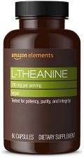AMAZON ELEMENTS THEANINE 200MG 60 CAPSULES
