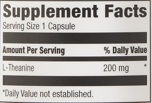AMAZON ELEMENTS THEANINE 200MG 60 CAPSULES