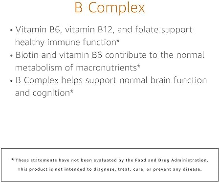 AMAZON ELEMENTS B COMPLEX, 65 CAPSULES