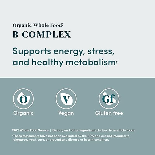 AMAZON ELEMENTS ORGANIC WHOLE FOOD B COMPLEX, 98 WHOLE FOOD SOURCE, DIETARY AND OTHER INGREDIENTS DE