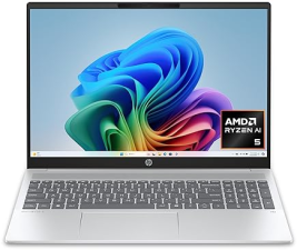 HP OMNIBOOK 5 16 INCH NEXT GEN AI PC, 2K DISPLAY, AMD RYZEN AI 5 340, 16 GB RAM, 512 GB SSD, AMD RAD