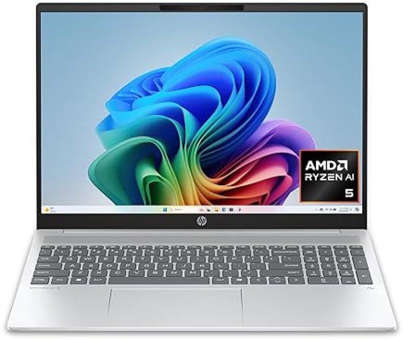 HP OMNIBOOK 5 16 INCH NEXT GEN AI PC, 2K DISPLAY, AMD RYZEN AI 5 340, 16 GB RAM, 512 GB SSD, AMD RAD
