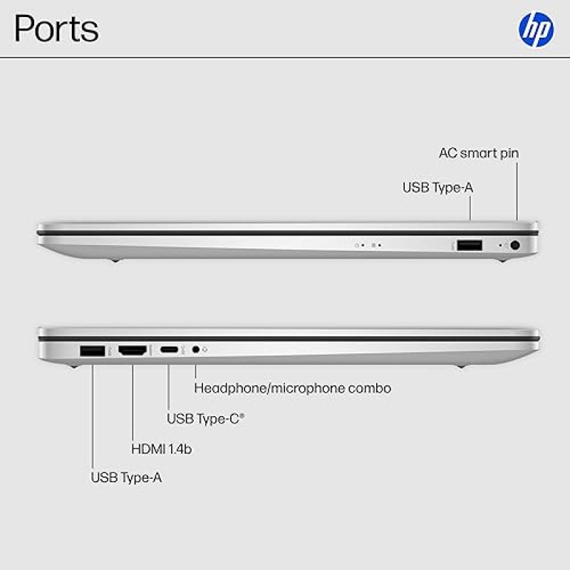 HP 17.3 INCH LAPTOP, HD DISPLAY, AMD RYZEN 5 7520U, 16 GB RAM, 512 GB SSD, AMD RADEON GRAPHICS, WIND