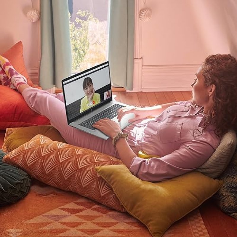 HP 17.3 INCH LAPTOP, HD DISPLAY, AMD RYZEN 5 7520U, 16 GB RAM, 512 GB SSD, AMD RADEON GRAPHICS, WIND