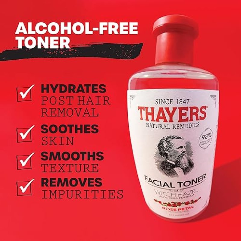 THAYERS SMOOTH SKIN KIT MAGIC RAZORLESS SHAVE CREAM WITH SHEA BUTTER THAYERS WITCH HAZEL TONER