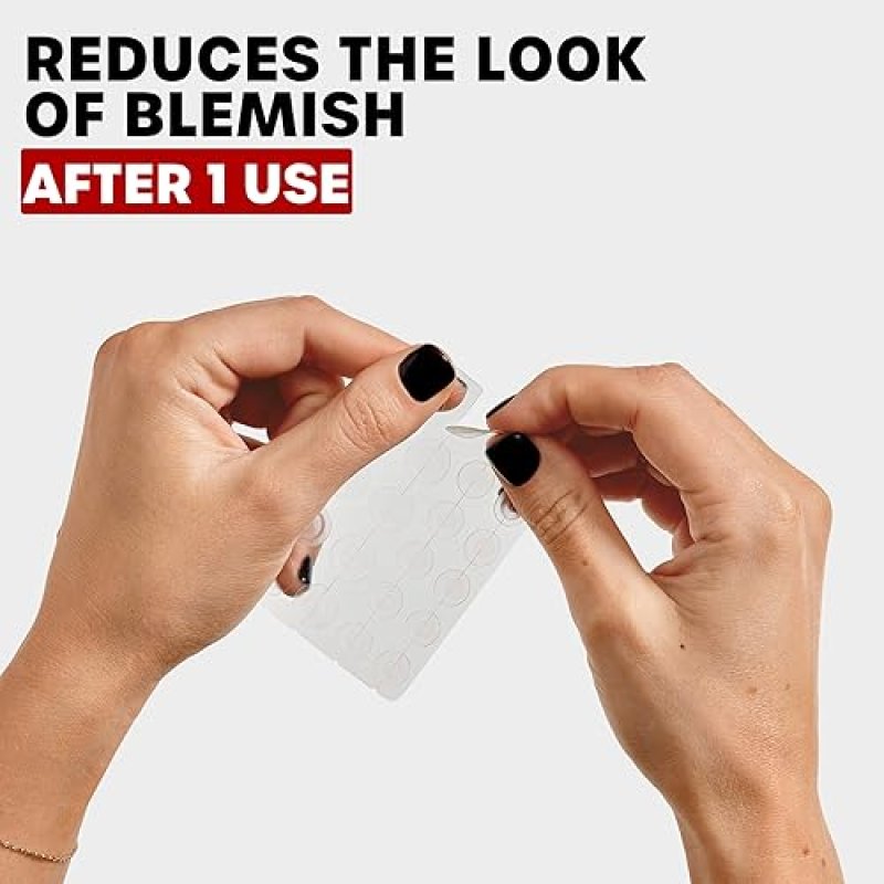 THAYERS INVISIBLE HYDROCOLLOID ACNE PIMPLE PATCHES, ULTRA-THIN, 22-PACK FOR BLEMISH RELIEF