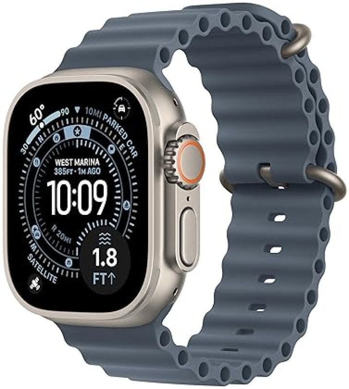 APPLE WATCH ULTRA 3 GPS CELLULAR 49MM TITANIUM CASE BLUE OCEAN BAND MULTISPORT SMARTWATCH