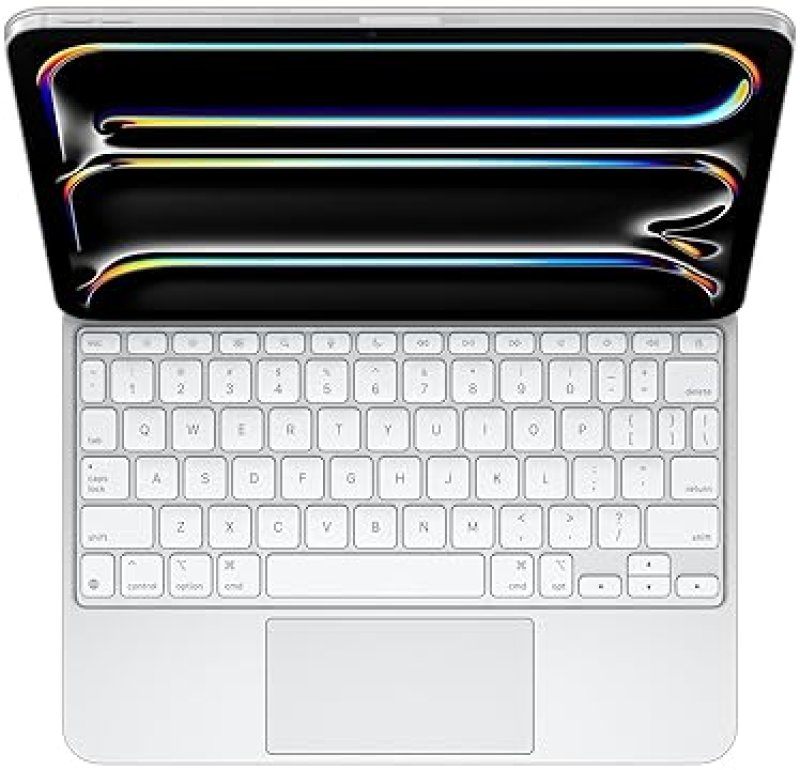 APPLE IPAD PRO 11 MAGIC KEYBOARD CASE WITH TRACKPAD, FUNCTION ROW, US ENGLISH - WHITE