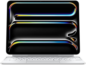 APPLE IPAD PRO 13-INCH MAGIC KEYBOARD CASE WITH TRACKPAD, FUNCTION ROW, US ENGLISH - WHITE
