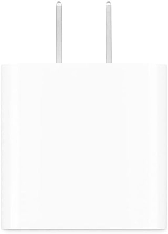 APPLE 20W USB-C POWER ADAPTER FAST, COMPACT TYPE-C WALL CHARGER FOR IPHONE IPAD