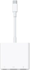 APPLE USB-C DIGITAL AV MULTIPORT ADAPTER HDMI, USB, AND USB-C CHARGING PORT FOR MACBOOK