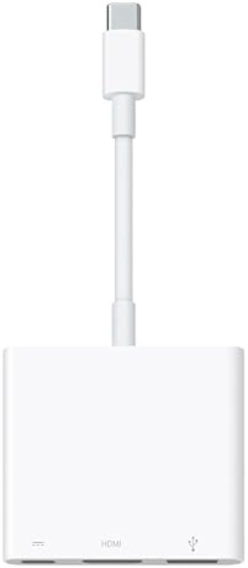 APPLE USB-C DIGITAL AV MULTIPORT ADAPTER HDMI, USB, AND USB-C CHARGING PORT FOR MACBOOK