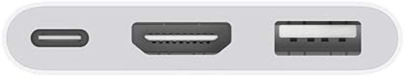 APPLE USB-C DIGITAL AV MULTIPORT ADAPTER HDMI, USB, AND USB-C CHARGING PORT FOR MACBOOK