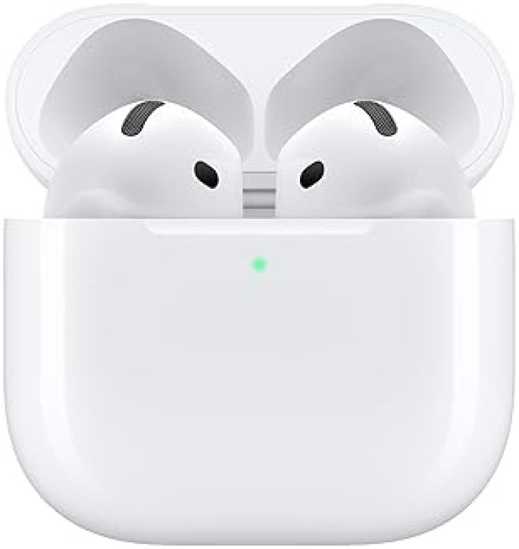 APPLE AIRPODS 4 WIRELESS EARBUDS WITH H2 CHIP, SPATIAL AUDIO, USB-C CASE, SWEAT RESISTANT