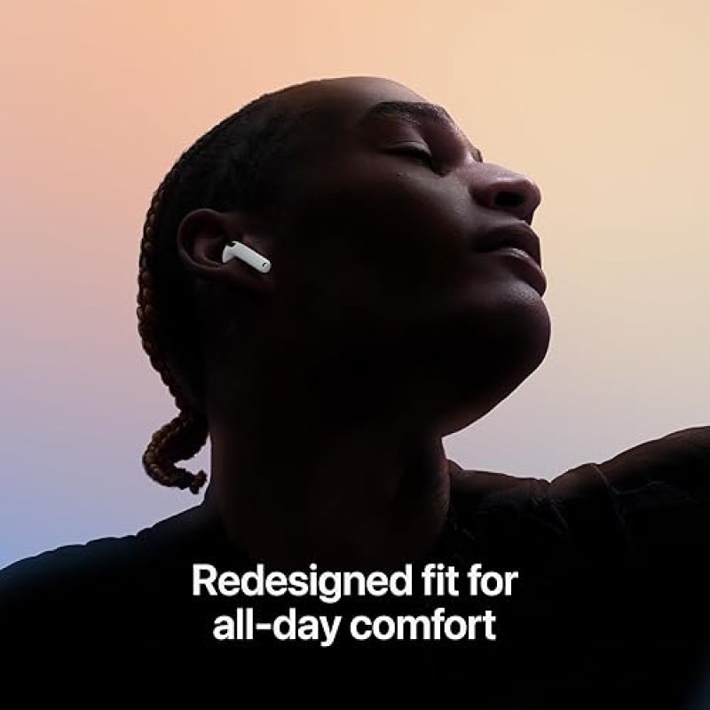 APPLE AIRPODS 4 WIRELESS EARBUDS WITH ACTIVE NOISE CANCELLATION, SPATIAL AUDIO USB-C CASE