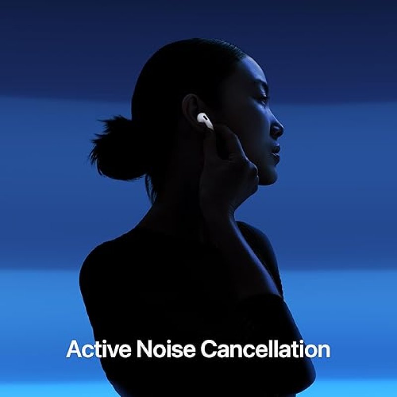 APPLE AIRPODS 4 WIRELESS EARBUDS WITH ANC, ADAPTIVE AUDIO, SPATIAL AUDIO USB-C CASE APPLECARE