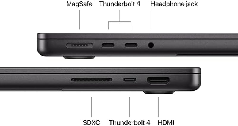 APPLE MACBOOK PRO 2025 M5 CHIP 14.2 LIQUID RETINA XDR, 16GB RAM, 1TB SSD, SPACE BLACK