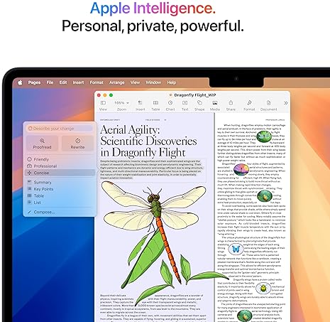 APPLE 2025 MACBOOK AIR 13.6 M4 CHIP, 24GB RAM, 512GB SSD, TOUCH ID, MIDNIGHT APPLECARE