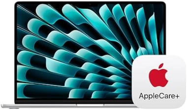 APPLE MACBOOK AIR 15 2025 M4 CHIP, 24GB RAM, 512GB SSD, TOUCH ID, SILVER APPLECARE 3Y