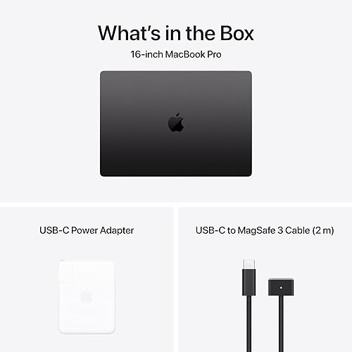 APPLE 2024 MACBOOK PRO M4 MAX, 16.2 RETINA XDR, 48GB RAM, 1TB SSD, SPACE BLACK
