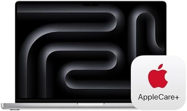 APPLE 2024 MACBOOK PRO 16.2 M4 MAX, 48GB RAM, 1TB SSD, SILVER 3-YEAR APPLECARE