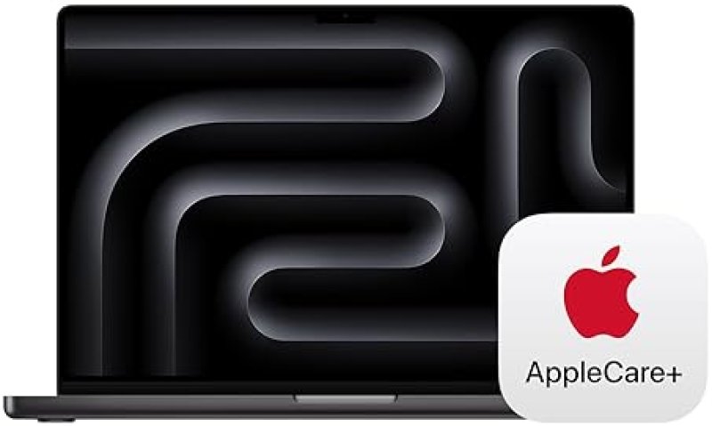 APPLE 2024 MACBOOK PRO 16.2 M4 MAX, 48GB RAM, 1TB SSD, SPACE BLACK 3-YEAR APPLECARE