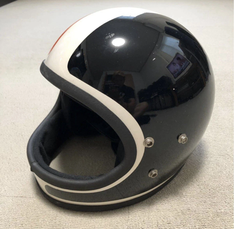HARLEY DAVIDSON VINTAGE HELMET ARTHUR FULMER BUCO BELL