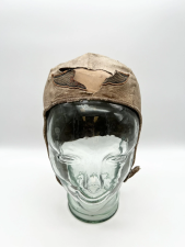 HARLEY DAVIDSON LEATHER CLIPPER MOTORCYCLE HELMET CAP SKULL CAP