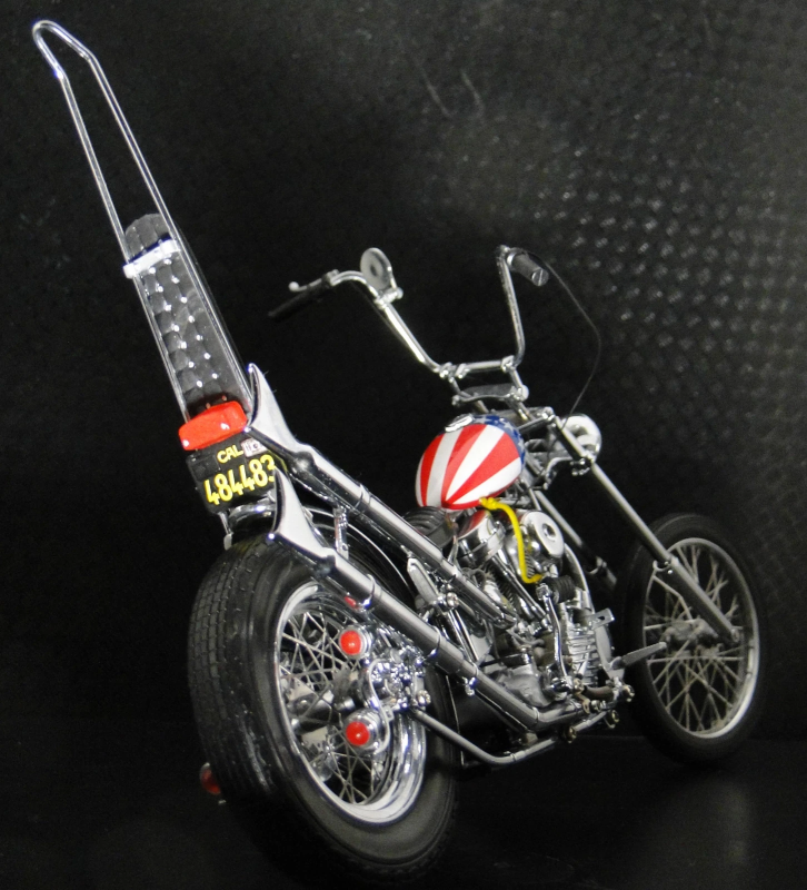 HARLEY DAVIDSON MOTORCYCLE 1969 EASY RIDER MOVIE CAPTAIN AMERICA CHOPPER MODEL 1