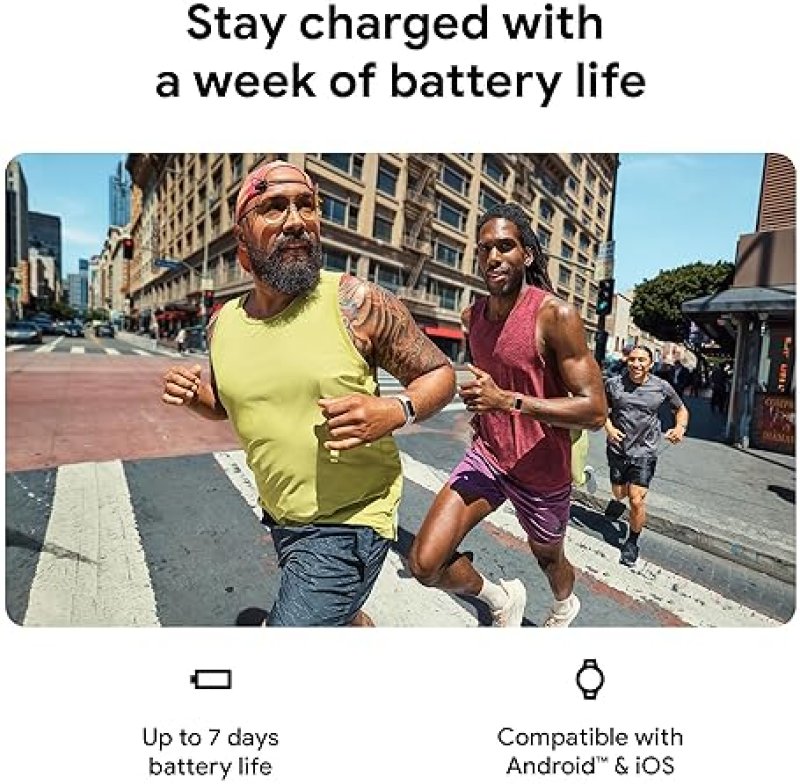FITBIT CHARGE 6 FITNESS TRACKER, HEART RATE, GPS, GOOGLE APPS, 6-MONTH PREMIUM, PORCELAIN SILVER