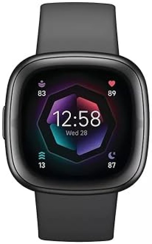 FITBIT SENSE 2 SMARTWATCH ADVANCED HEALTH, STRESS SLEEP TRACKING, ECG, SPO2, GPS, GREY