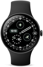 FITBIT GOOGLE PIXEL WATCH 4 LTE 41MM 2025 ANDROID SMARTWATCH, FITNESS SLEEP TRACKER, MATTE BLACK