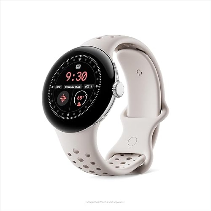 FITBIT GOOGLE ACTIVE SPORT BAND FOR PIXEL WATCH 1 2 3 41MM , PORCELAIN SMALL COMPATIBLE REPLACEMENT STRAP