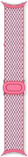 FITBIT GOOGLE WOVEN BAND FOR PIXEL WATCH MORE PEONY PINK, SOFT DURABLE REPLACEMENT STRAP