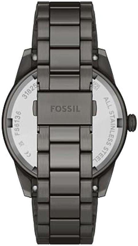 FOSSIL MENS PEARSON MULTIFUNCTION STAINLESS STEEL WATCH, CHRONOGRAPH, WATER RESISTANT