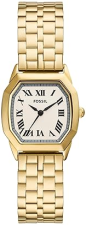 FOSSIL HARLOW WOMENS STAINLESS STEEL BRACELET WATCH, THREE-HAND ANALOG, ELEGANT LADIES TIMEPIECE