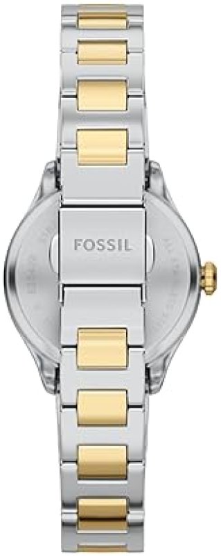 FOSSIL GILMORE WOMENS WATCH THREE-HAND ANALOG WITH DATE DISPLAY, STAINLESS STEEL