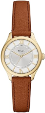 FOSSIL WOMENS GILMORE THREE-HAND DATE WATCH STAINLESS STEEL ANALOG LADIES WRISTWATCH