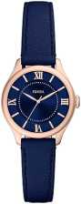 FOSSIL GILMORE WOMENS WATCH THREE-HAND ANALOG WITH DATE DISPLAY, STAINLESS STEEL BRACELET