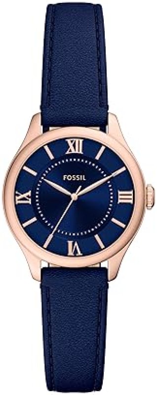 FOSSIL GILMORE WOMENS WATCH THREE-HAND ANALOG WITH DATE DISPLAY, STAINLESS STEEL BRACELET