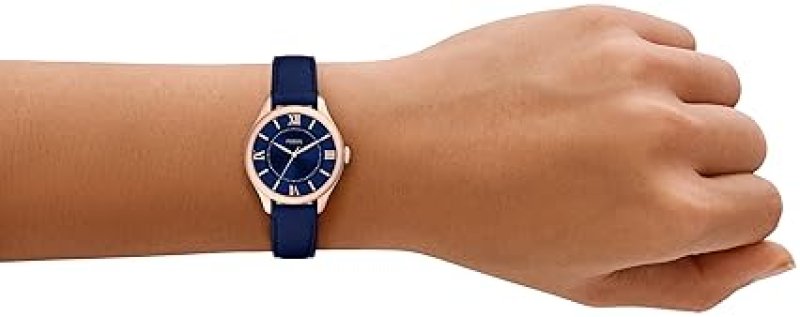 FOSSIL GILMORE WOMENS WATCH THREE-HAND ANALOG WITH DATE DISPLAY, STAINLESS STEEL BRACELET