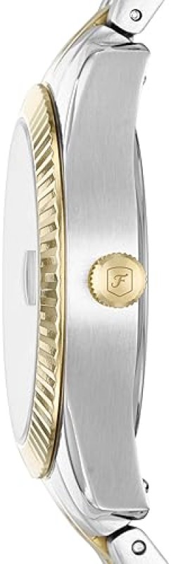 FOSSIL SCARLETTE MINI WOMENS QUARTZ WATCH, STAINLESS STEEL, THREE-HAND, ELEGANT LADIES WRISTWATCH