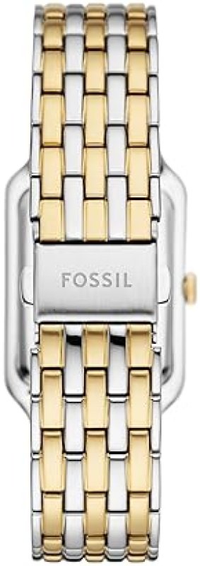 FOSSIL RAQUEL WOMENS QUARTZ STAINLESS STEEL WATCH - THREE-HAND ANALOG LADIES WRISTWATCH