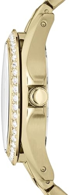 FOSSIL WOMENS RILEY MULTIFUNCTION STAINLESS STEEL WATCH ELEGANT ANALOG WRISTWATCH FOR WOMEN