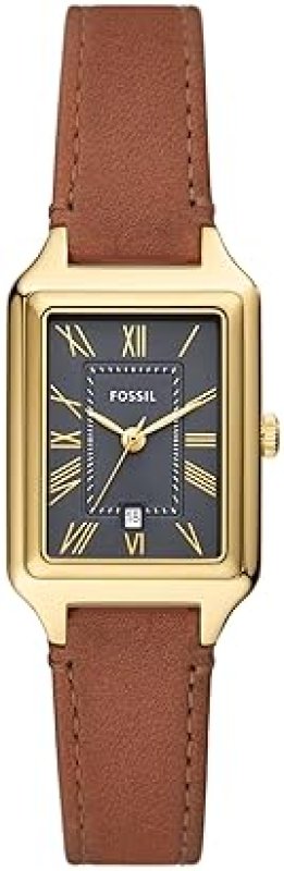 FOSSIL RAQUEL WOMEN S QUARTZ WATCH, STAINLESS STEEL, THREE-HAND ANALOG DRESS WRISTWATCH